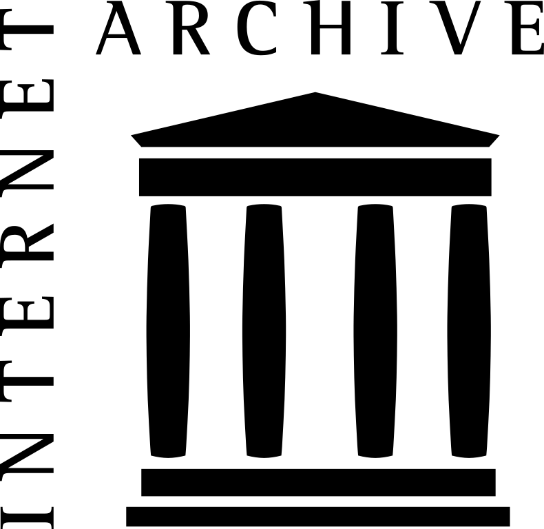 The Internet Archive logo con wordmark